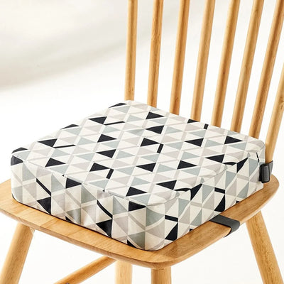 Toddler Booster Seat Adjustable Height & Foldable Removable Cover