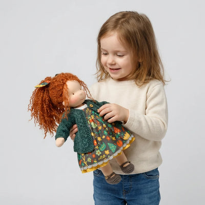 Toddler Cuddly Doll Hypoallergenic Cotton & Wool Stuffing
