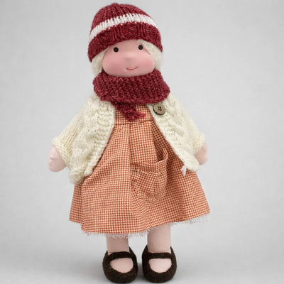 Toddler Cuddly Doll Hypoallergenic Cotton & Wool Stuffing