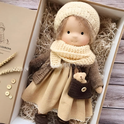 Toddler Cuddly Doll Hypoallergenic Cotton & Wool Stuffing