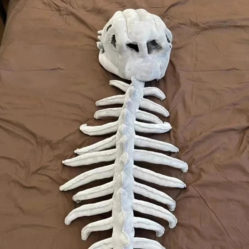 Toddler Dinosaur Costume Plush Skull & Spine
