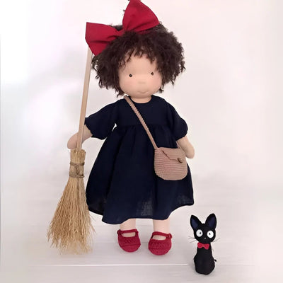 Toddler Doll Hypoallergenic Cotton Wool Stuffing Neutral Face Design