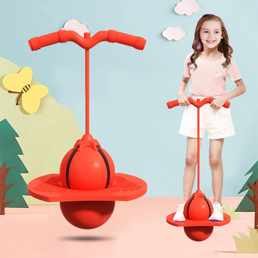 Toddler Hopper Ball Durable Rubber Sturdy Handle & Non-Slip Surface