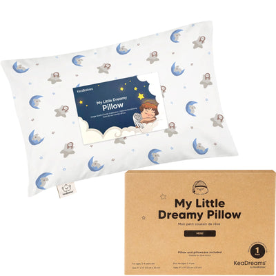 Toddler Pillow Cotton 9 x 13 Inch Machine-Washable Pillowcase Included
