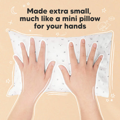 Toddler Pillow Cotton 9 x 13 Inch Machine-Washable Pillowcase Included