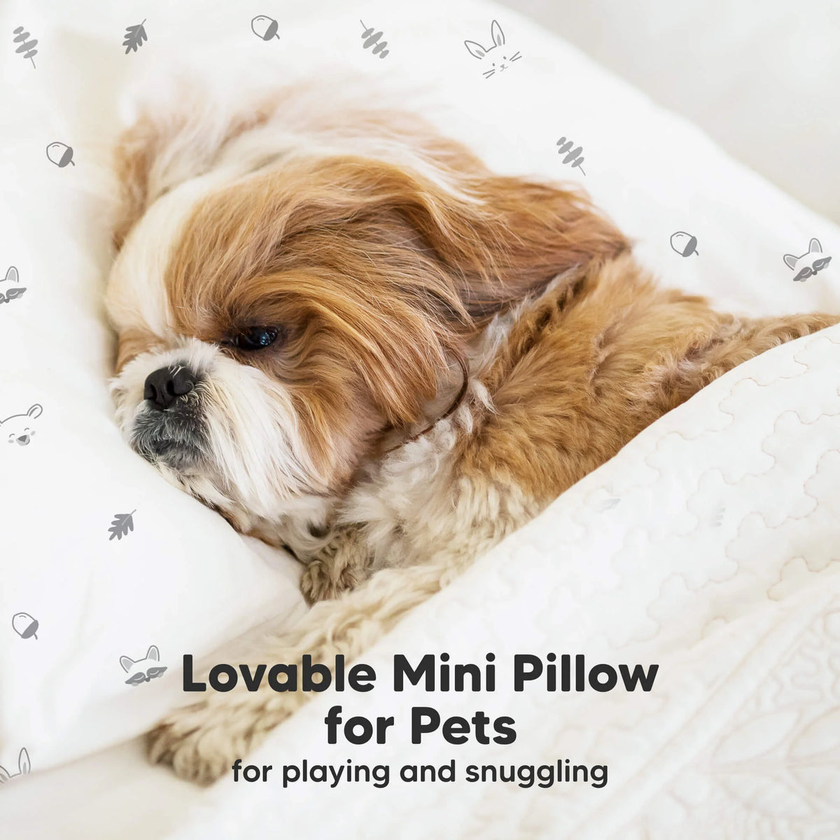 Toddler Pillow Cotton 9 x 13 Inch Machine-Washable Pillowcase Included