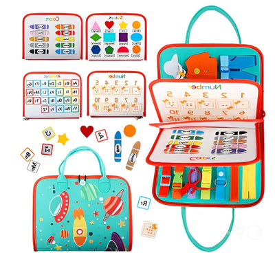 Toddler Sensory Board Screen-Free Portable Travel Toy