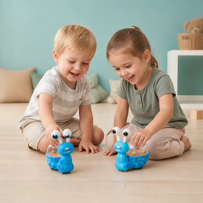 Toddler Toy 3-in-1 Telescopic Eyes & Hoop Balls Included