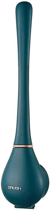 Toilet Brush Removable Head Ergonomic Handle No-Drill Mount