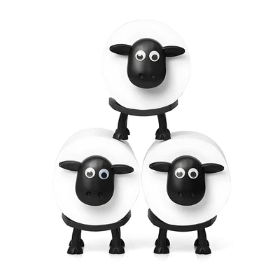 Toilet Paper Holder Sheep Design Compact & Space-Saving 3-Pack