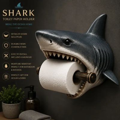 Toilet Paper Holder Wall-Mount Resin Marine Design
