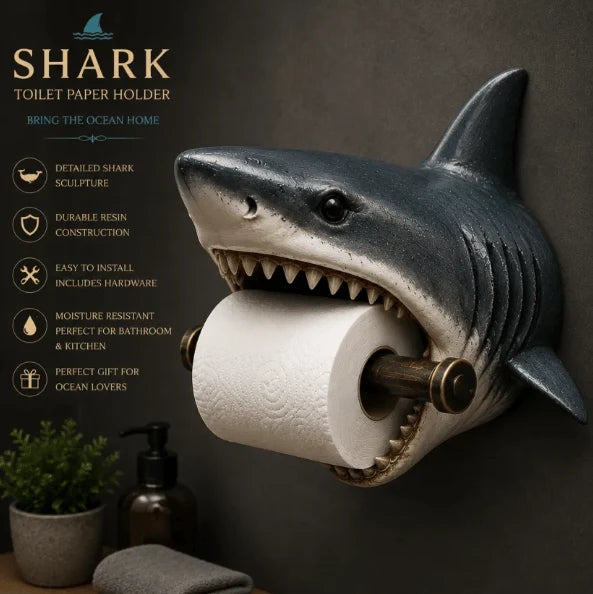 Toilet Paper Holder Wall-Mounted Resin Marine Design