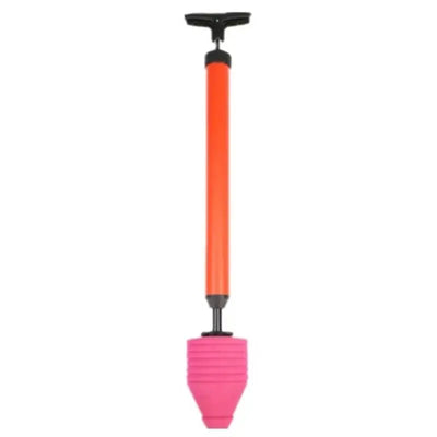Toilet Plunger High-Pressure Air Pump Flexible Seal & Nozzles