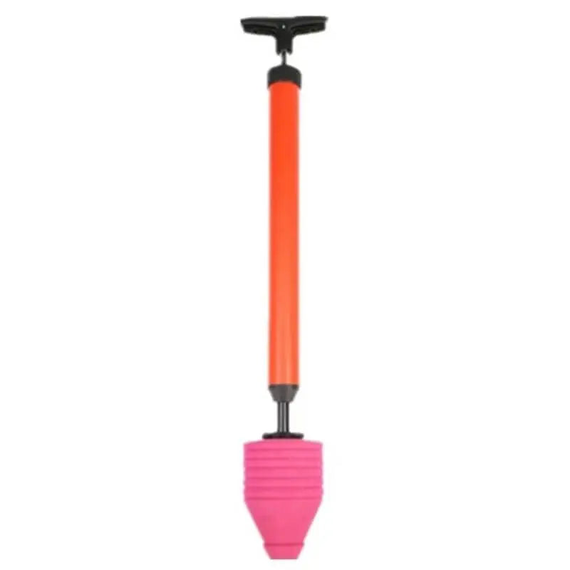 Toilet Plunger High-Pressure Air Pump Flexible Seal & Nozzles