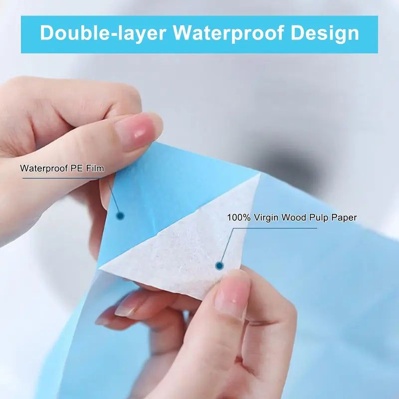 Toilet Seat Covers Disposable XL Individually Wrapped