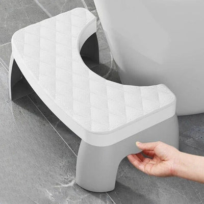 Toilet Stool Compact Non-Slip Ergonomic Design