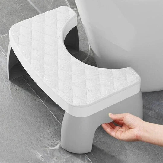 Toilet Stool Compact Non-Slip Ergonomic Design
