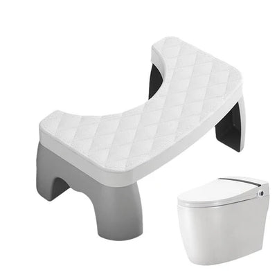 Toilet Stool Compact Non-Slip Ergonomic Design