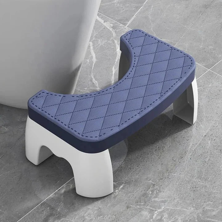 Toilet Stool Ergonomic Non-Slip Compact Design