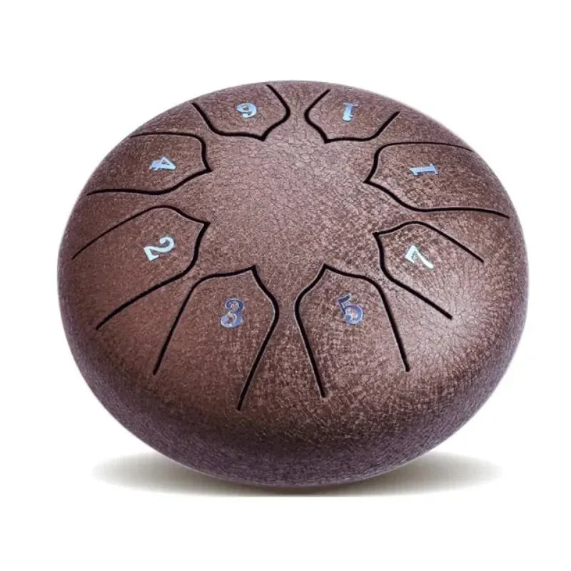 Tongue Drum 8 Tuned Notes Compact & Portable
