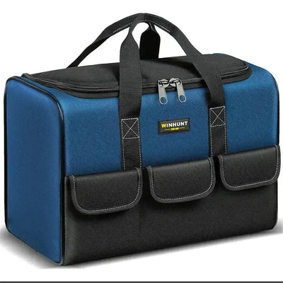 Tool Organizer Bag Self-Standing Multiple Compartments Waterproof Oxford Fabric