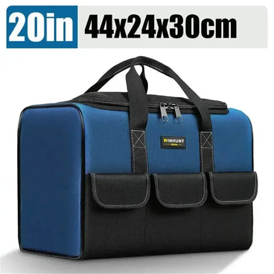Tool Organizer Bag Self-Standing Multiple Compartments Waterproof Oxford Fabric