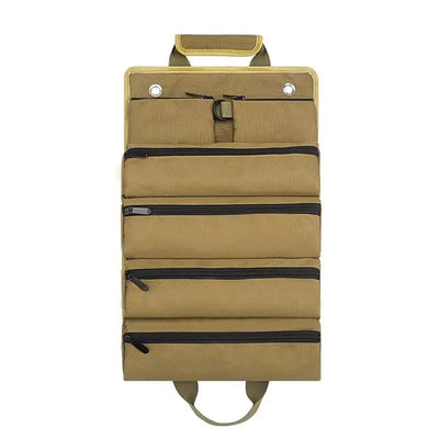 Tool Organizer Roll-Up Quick-Access Removable Pockets