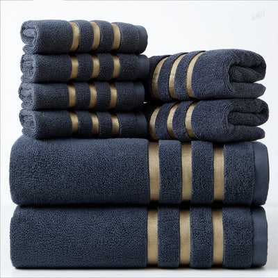 Towel Set Soft Absorbent 8-Piece Set
