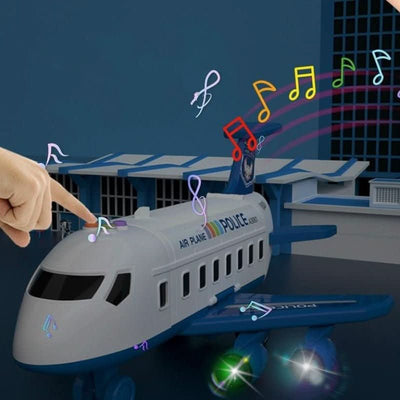 Toy Airplane Playset Non-Toxic ABS Three Vehicles