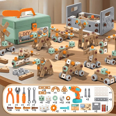 Toy Tool Set ABS Plastic Pretend Play