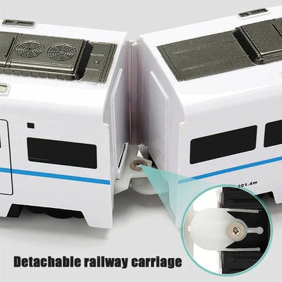 Train Toy Automatic Bump-And-Go 4 Detachable Cars