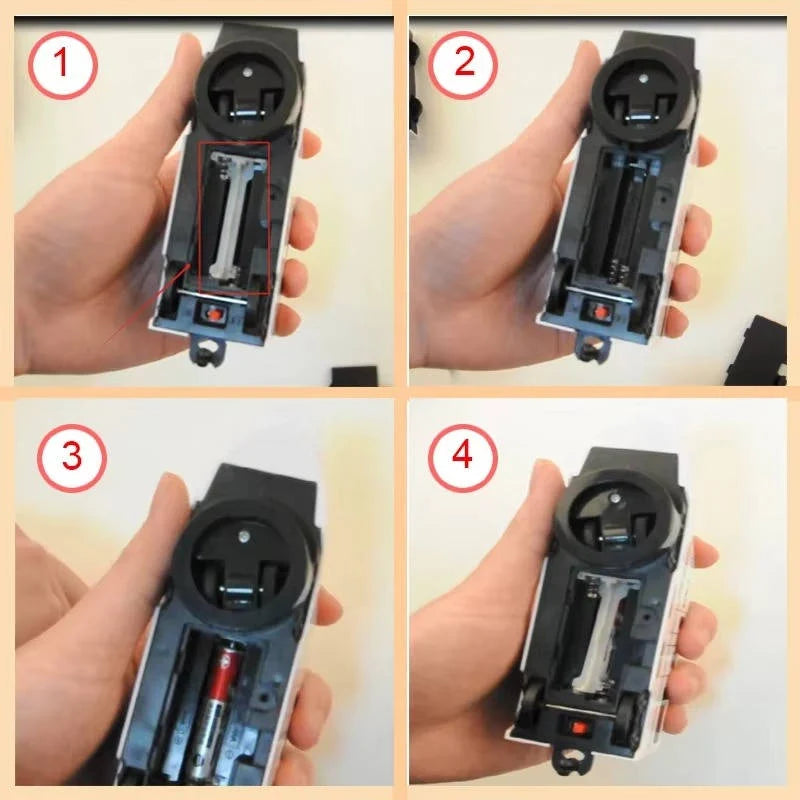Train Toy Automatic Bump-And-Go 4 Detachable Cars