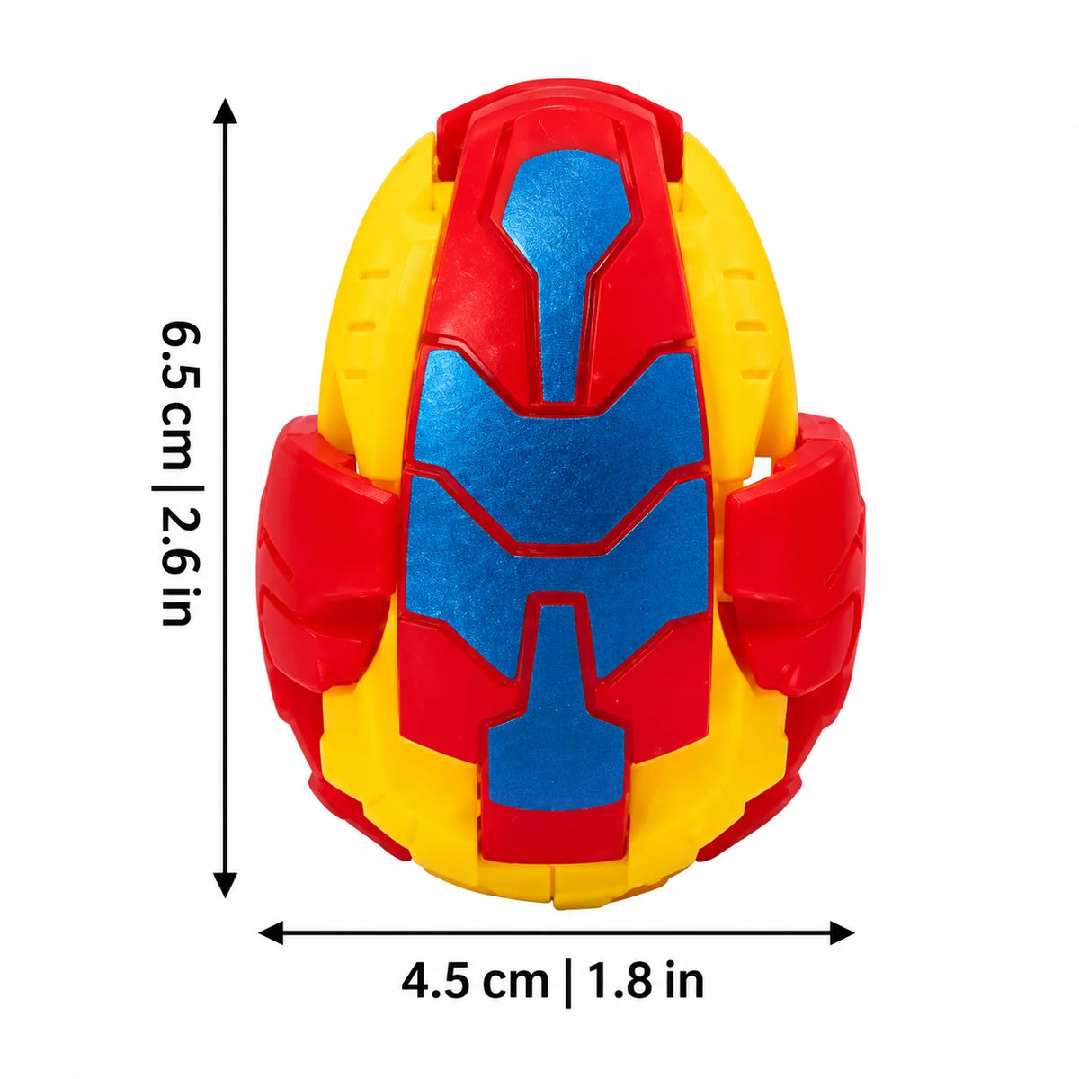 Transforming Dinosaur Toy 2-In-1 Egg Design Movable Joints