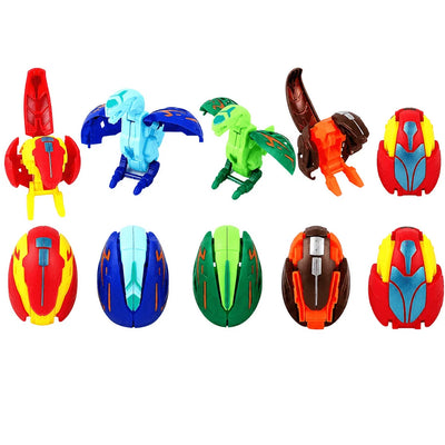 Transforming Dinosaur Toy 2-In-1 Egg Design Movable Joints