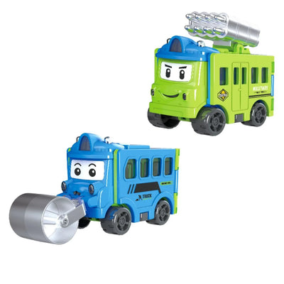 Transforming Toy Car Foldable Dual-Mode Durable Plastic