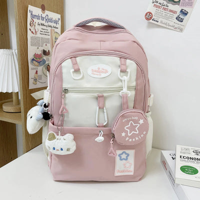 Travel Backpack Multiple Compartments Padded Shoulder Straps