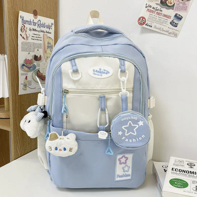 Travel Backpack Multiple Compartments Padded Shoulder Straps