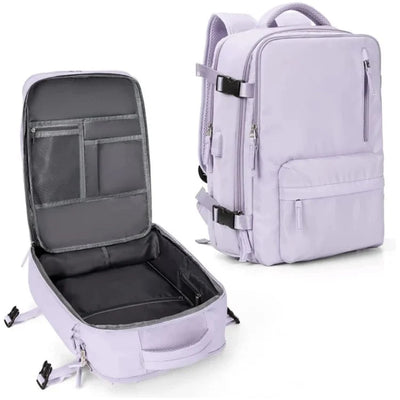 Travel Backpack Water Repellent USB Port Padded Laptop Sleeves