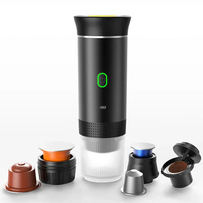 Travel Coffee Maker One-Button Wireless Compact