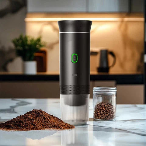 Travel Coffee Maker One-Button Wireless Compact