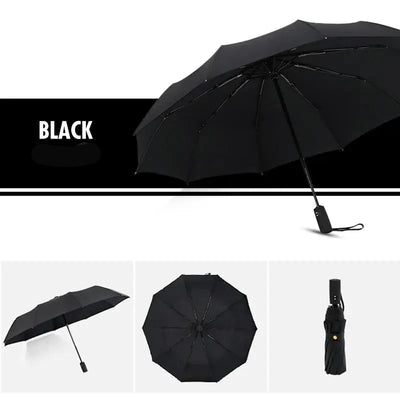 Travel Umbrella Automatic Open & Close Compact Folding