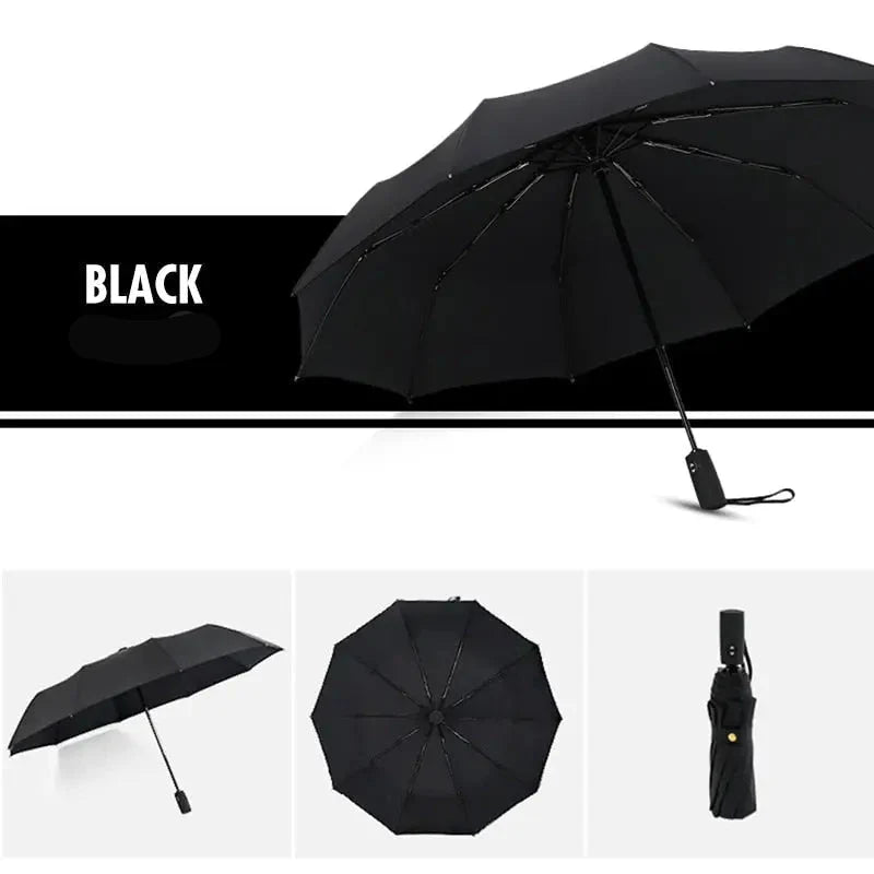 Travel Umbrella Automatic Open & Close Compact Folding