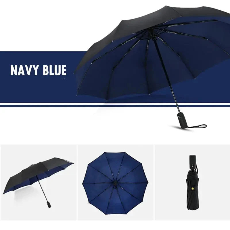 Travel Umbrella Automatic Open & Close Compact Folding