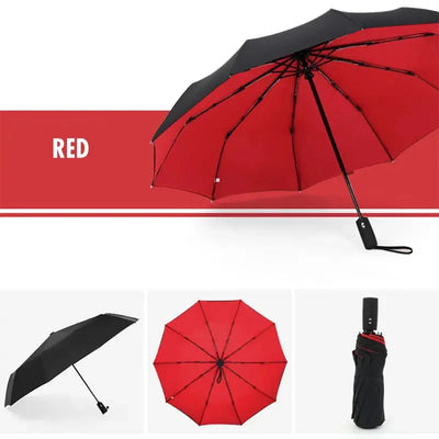 Travel Umbrella Automatic Open & Close Compact Folding