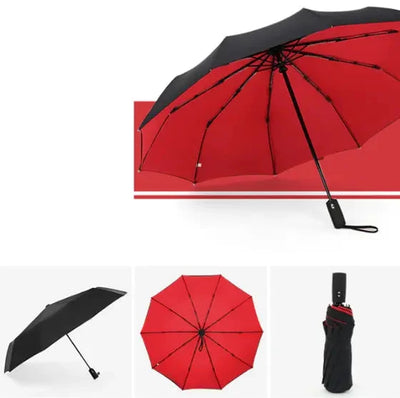 Travel Umbrella Automatic Open & Close Compact Folding