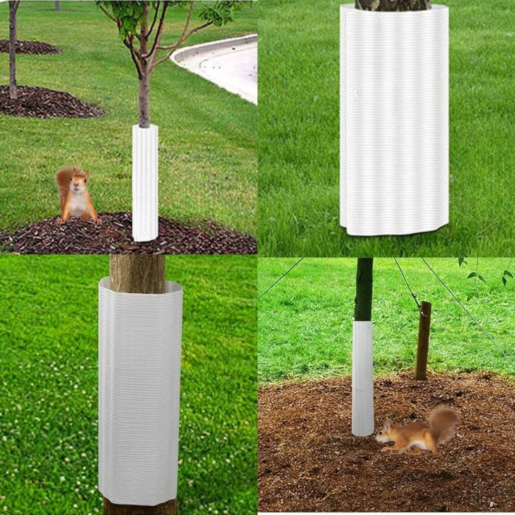 Tree Trunk Guard Weatherproof Plastic Adjustable Buckle System