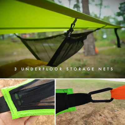 Triangle Hammock Three-Point Suspension Nylon Spacious