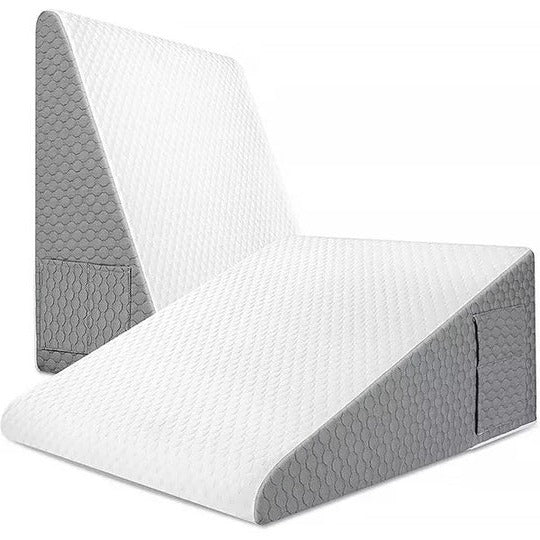 Triangle Wedge Pillow Contoured Support Removable Washable Cover