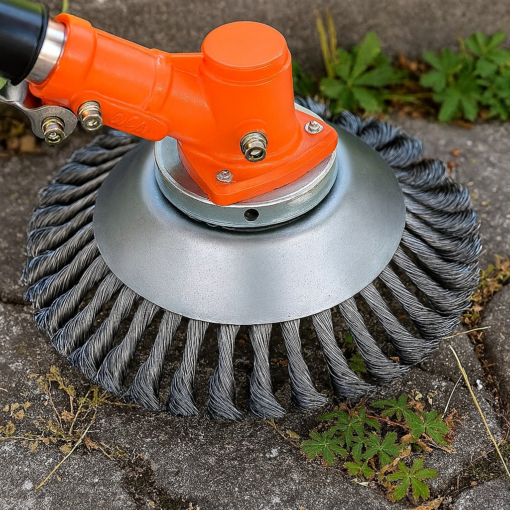 Trimmer Head Braided Carbon Steel Tool-Free Installation
