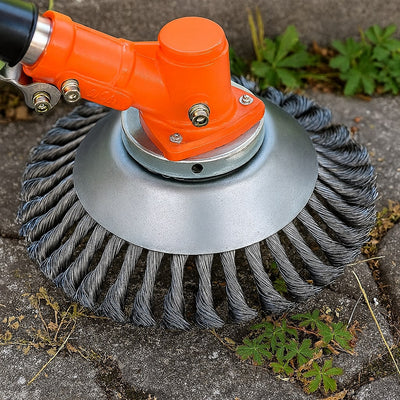 Trimmer Head Braided Carbon Steel Tool-Free Installation